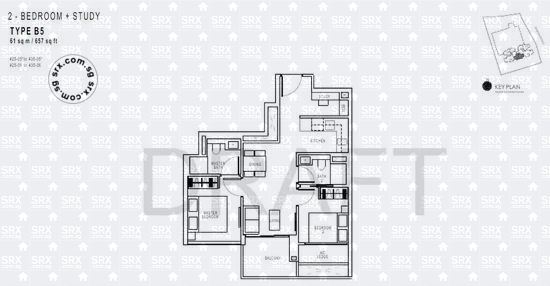 Sky Everton (D2), Apartment #1994151